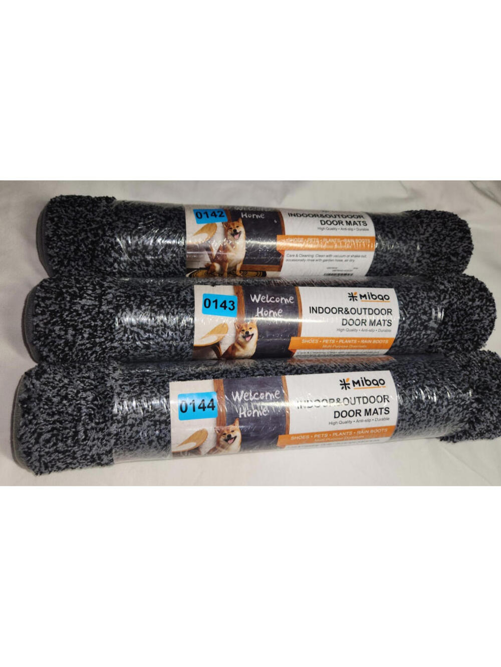 Lot of 3-Dirt Trapper, Door Mat, Anti-slip, Durable, Multi-Purpose, 18"x30"
